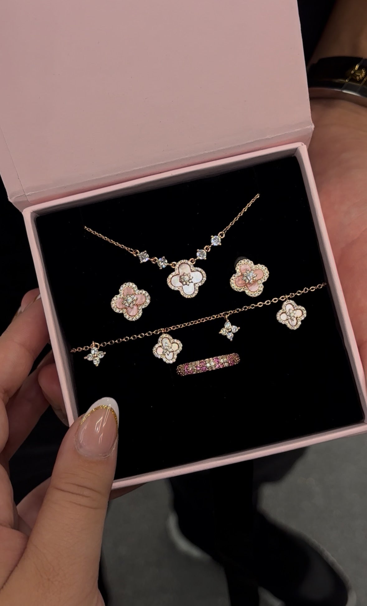 Set Rosé Sparkle Bloom