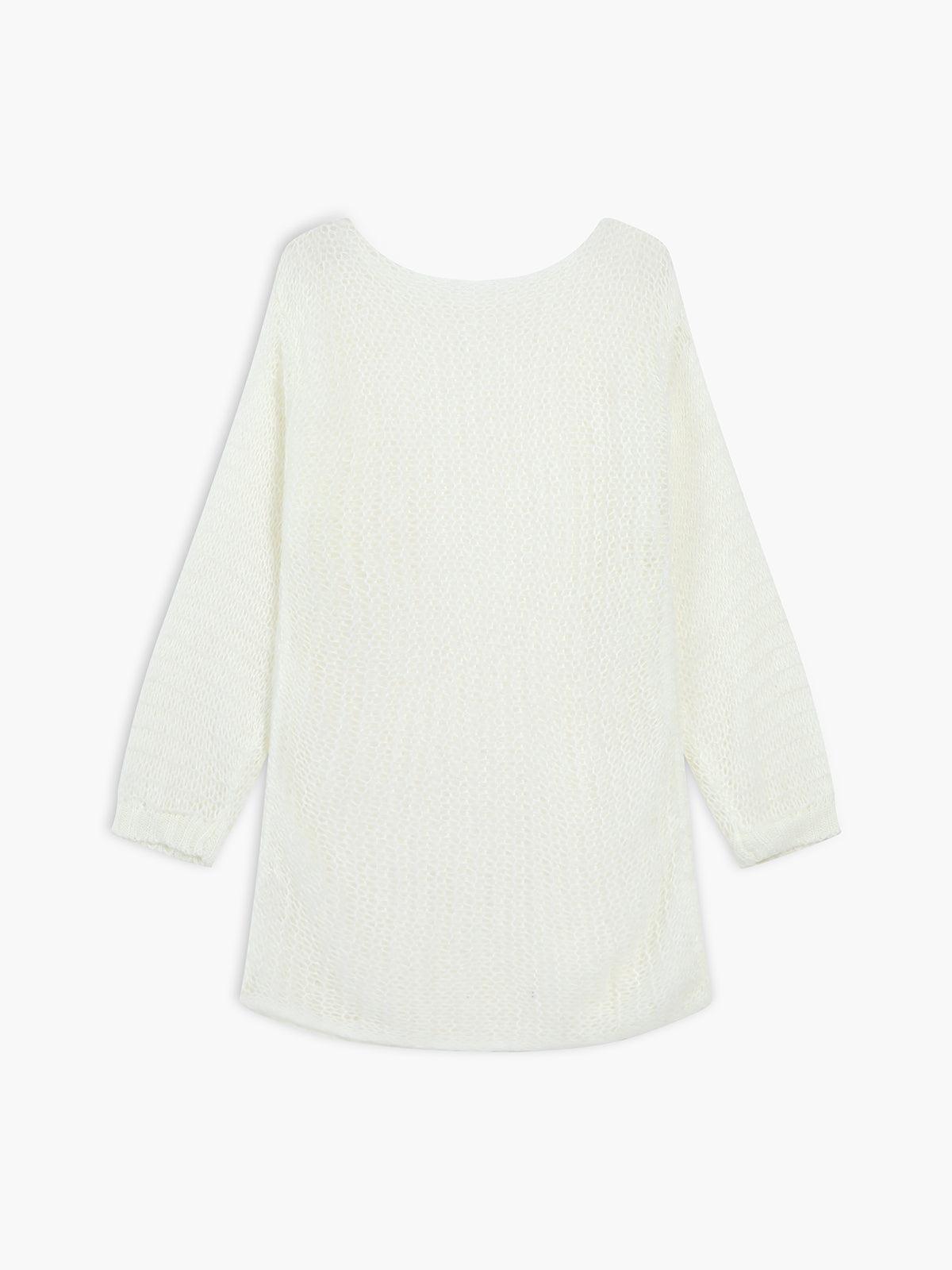 Olivia Open Knit Sweater