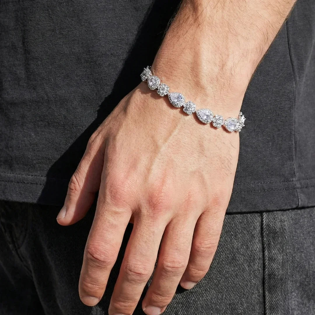 BRACCIALE BLOSSOM DROP - ARGENTO