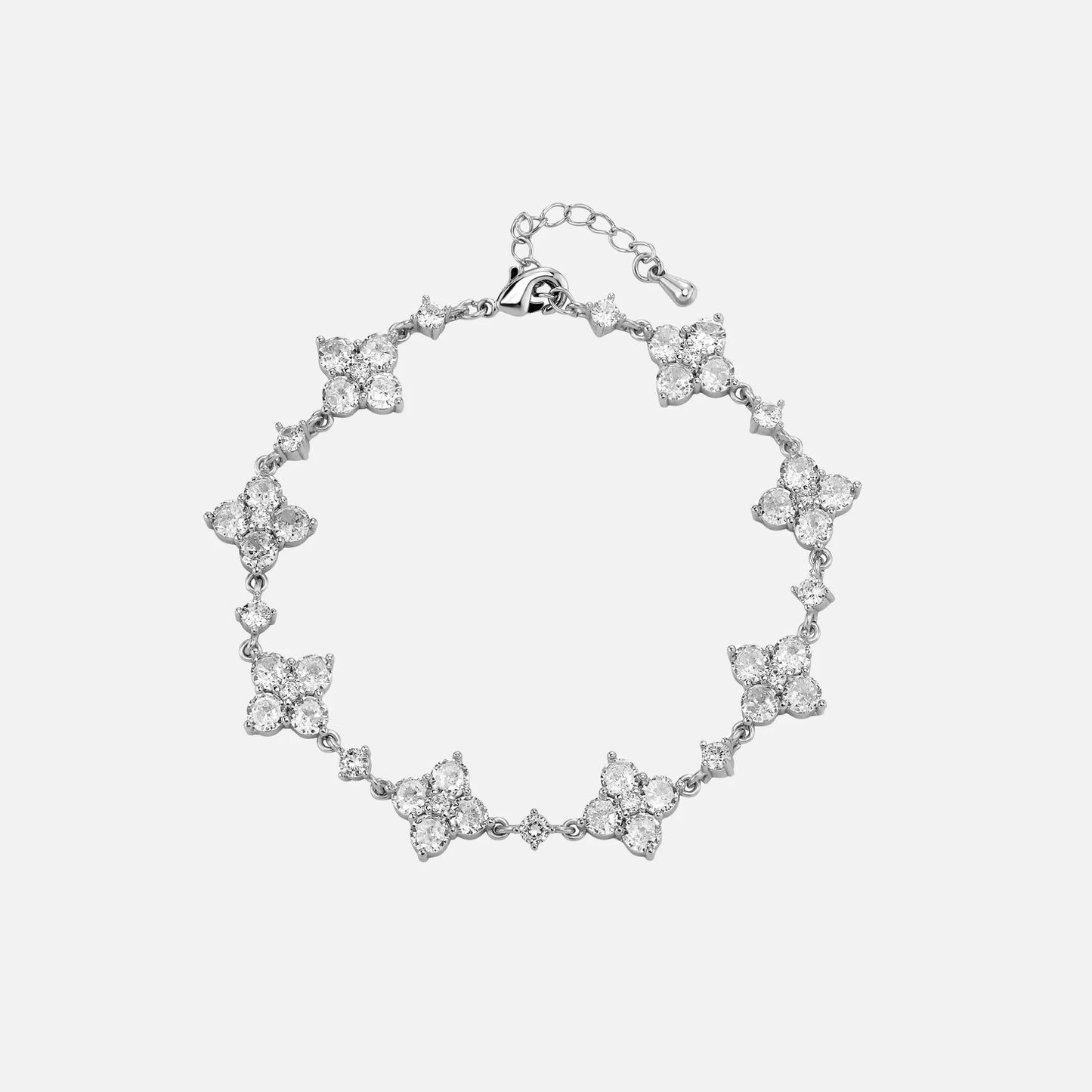 BRACCIALE CON CLODIO STELLARE - ARGENTO