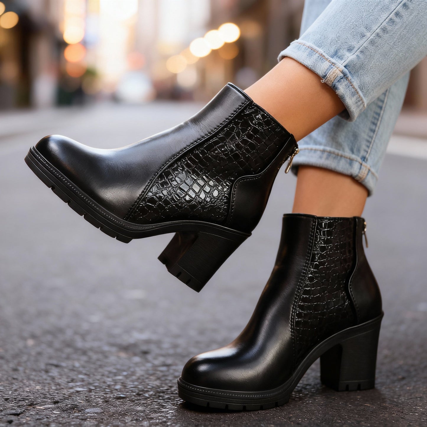 Chelsea Croc Boots