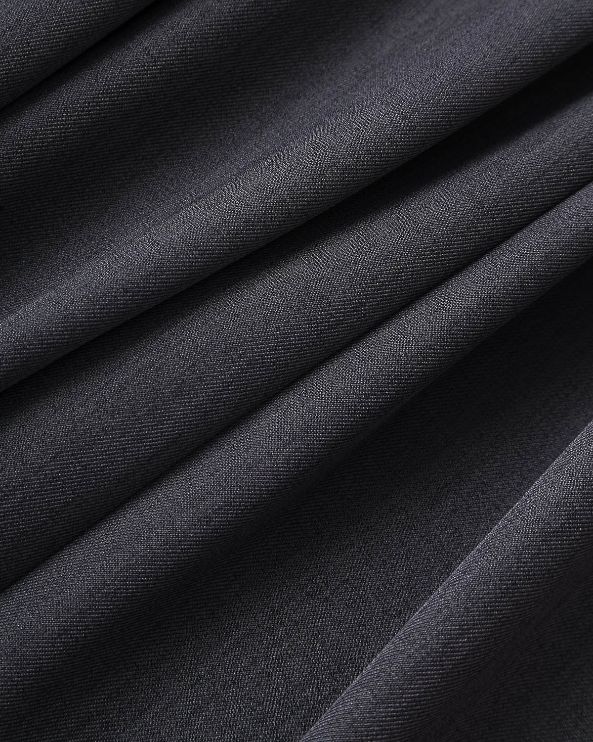 Pantaloni Casual Dritti in Grigio a Vita Naturale