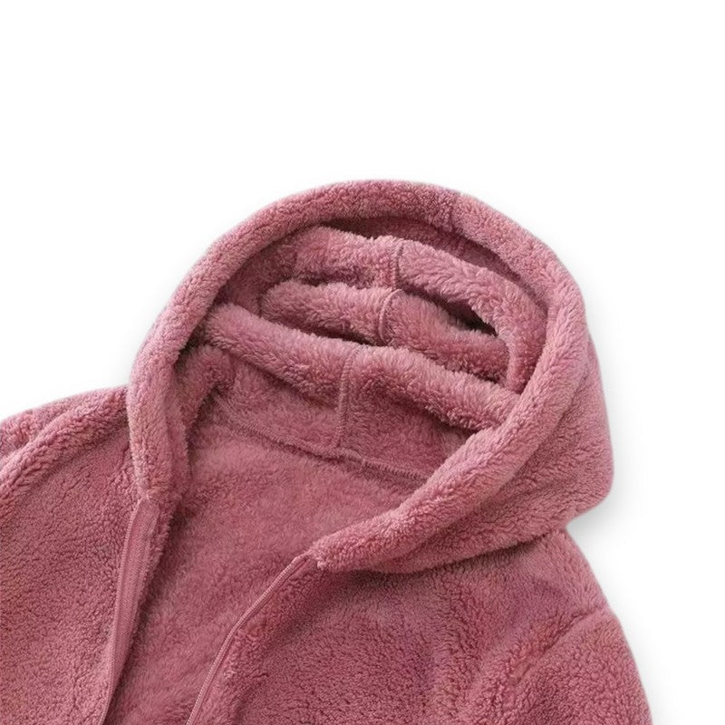 Cozy Teddy Zip-Up Jacket