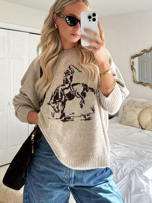 Ashley Graphic Sweater