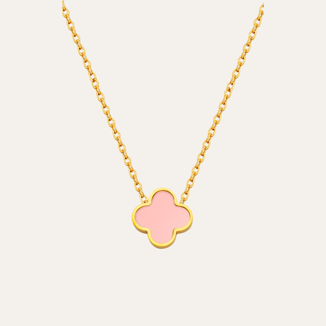 Baby Pink Clover Chain