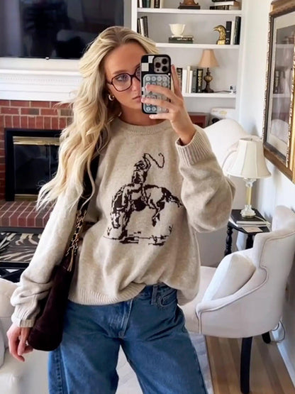 Ashley Graphic Sweater