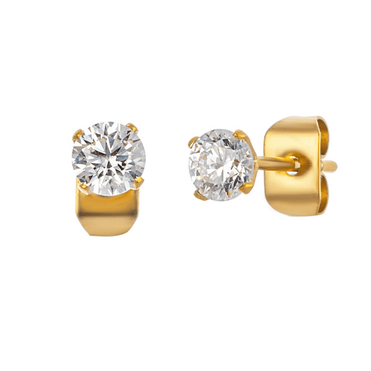 Diamond Ear Studs