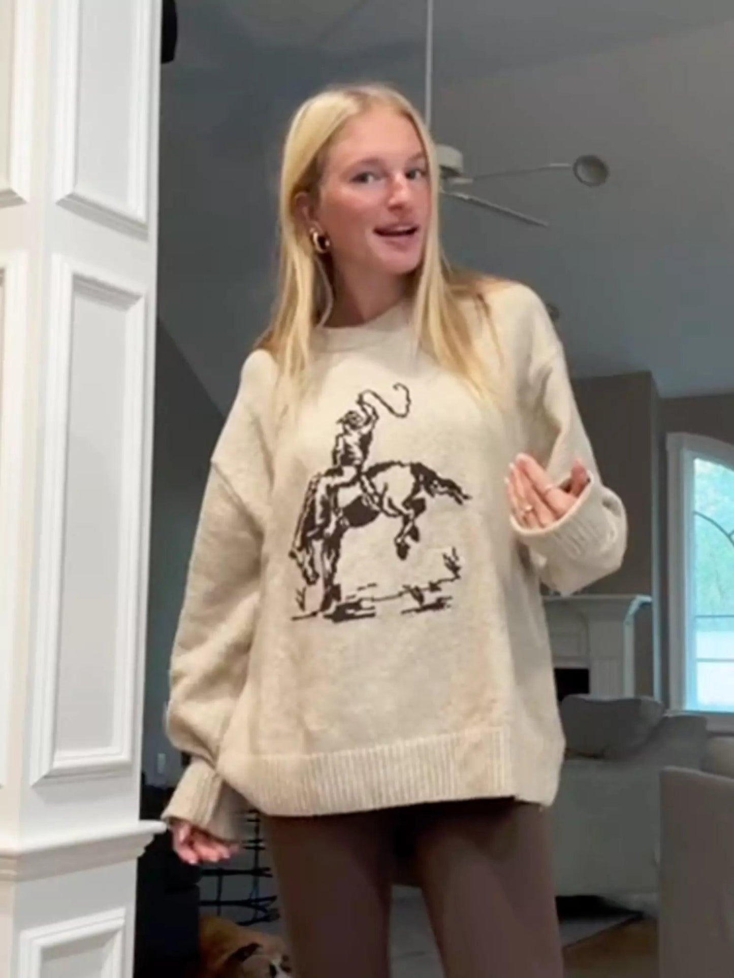 Ashley Graphic Sweater