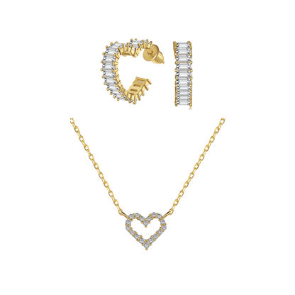 Heart Earring | Necklace Set
