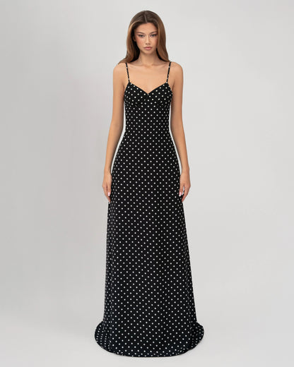 Maxi Polka Midnight Muse