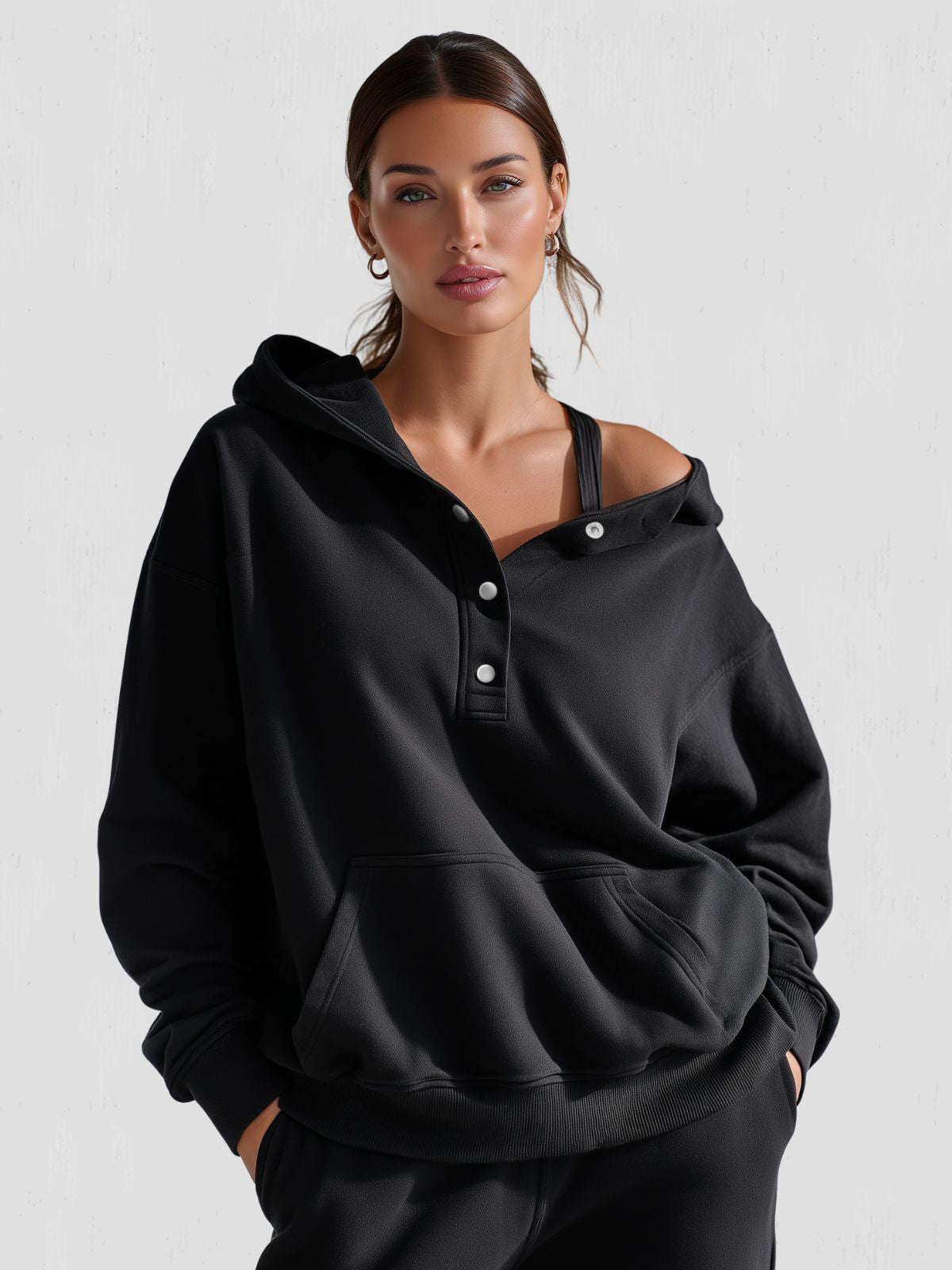 Emmma Snap-Fit Hoodie