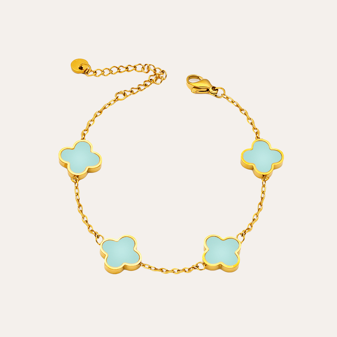 Turquoise Clover Bracelet