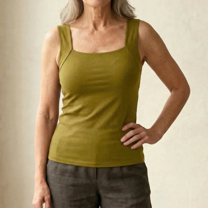 Top con reggiseno integrato