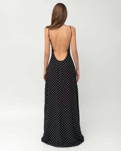 Maxi Polka Midnight Muse