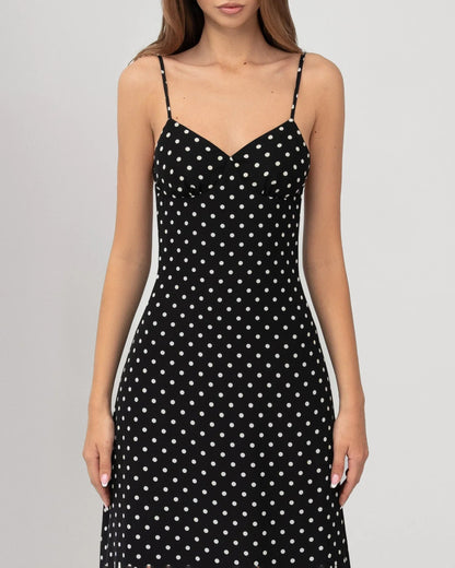 Maxi Polka Midnight Muse