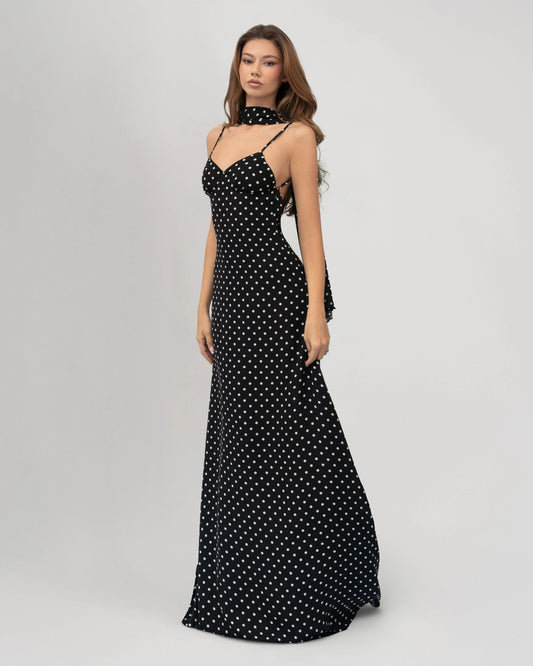 Maxi Polka Midnight Muse