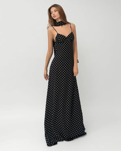 Maxi Polka Midnight Muse