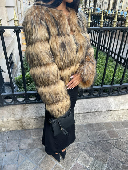 Eléna Faux Fur Jacket