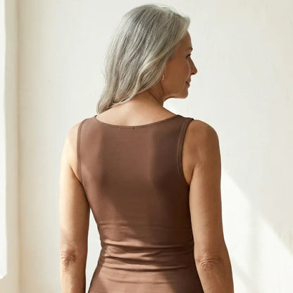 Top con reggiseno integrato