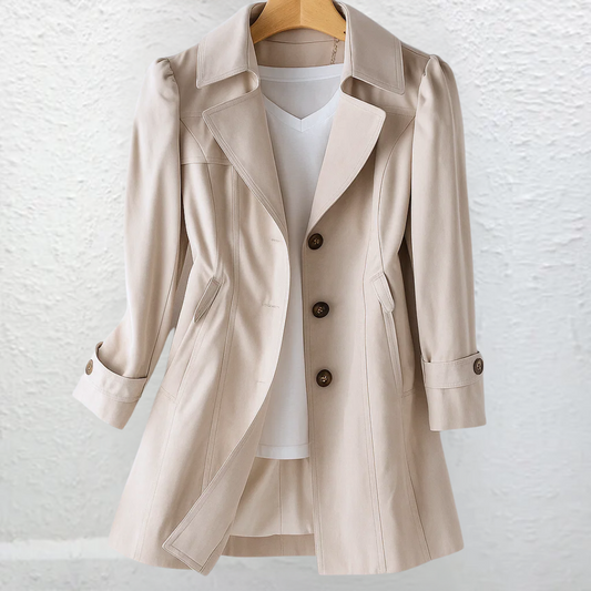 Veyressa Classic Trench Coat