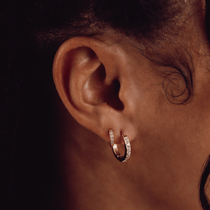 Shine Hoop Earrings