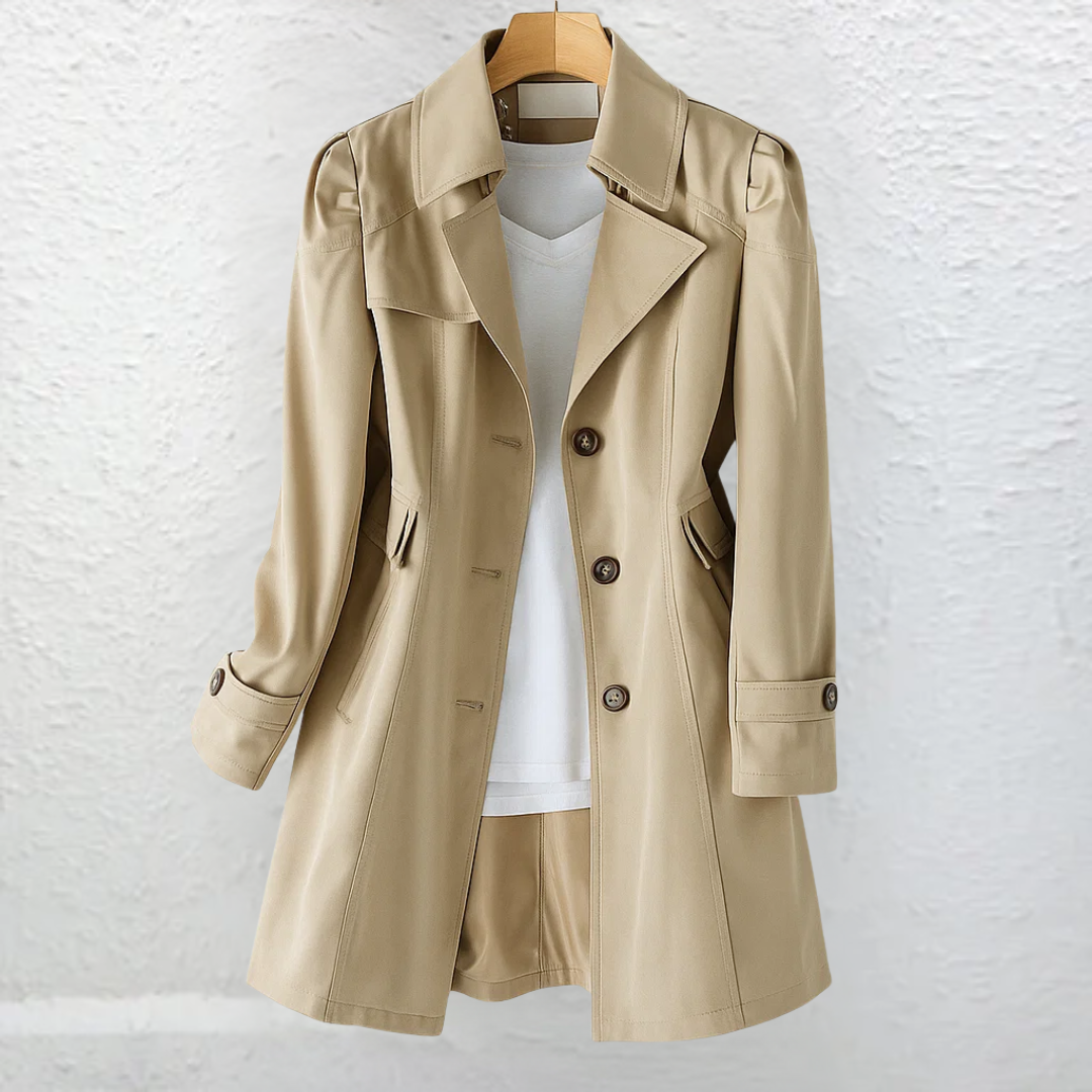 Veyressa Classic Trench Coat
