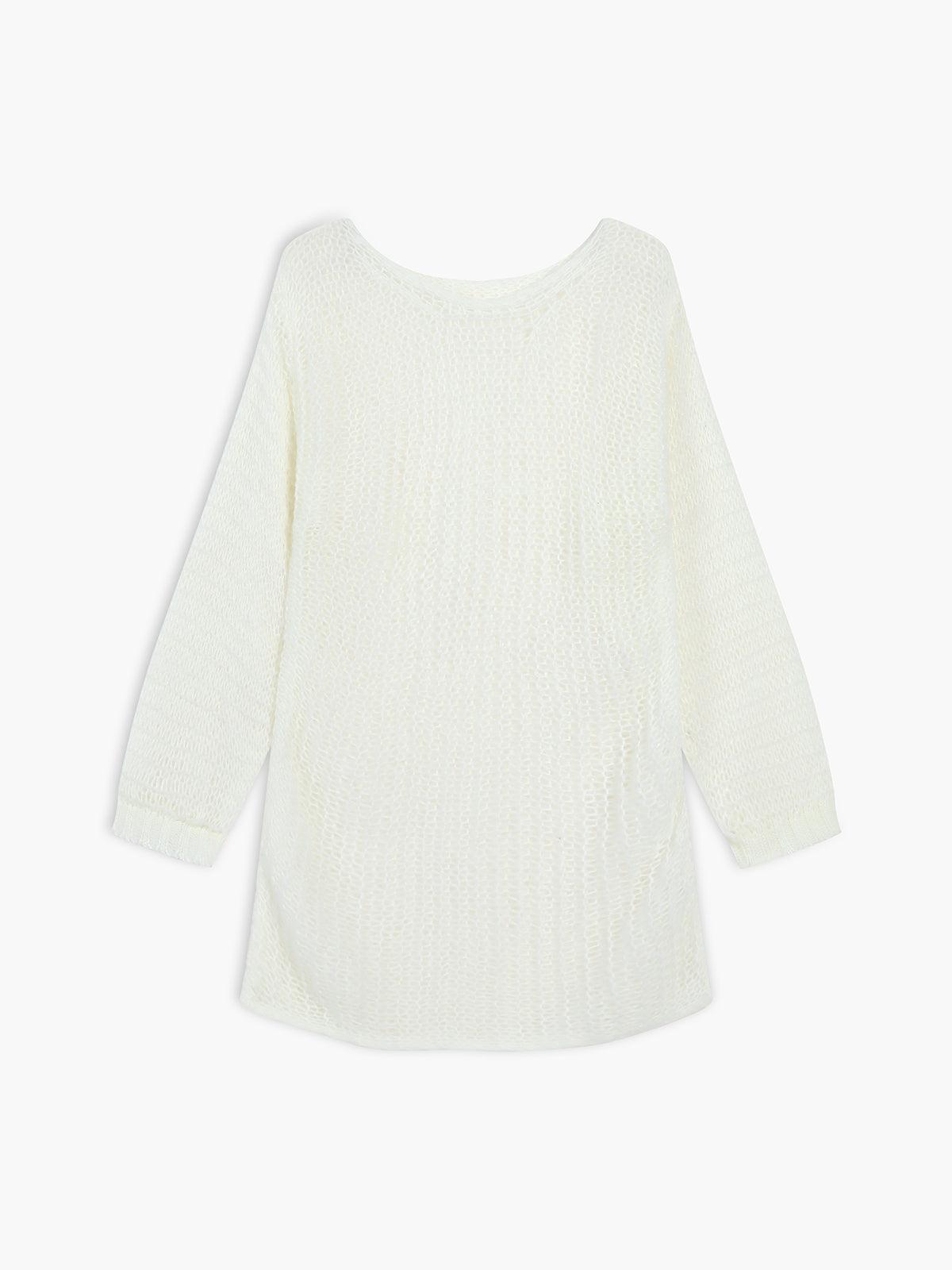 Olivia Open Knit Sweater