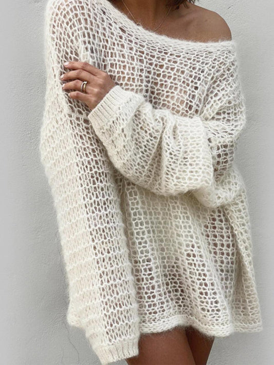Olivia Open Knit Sweater