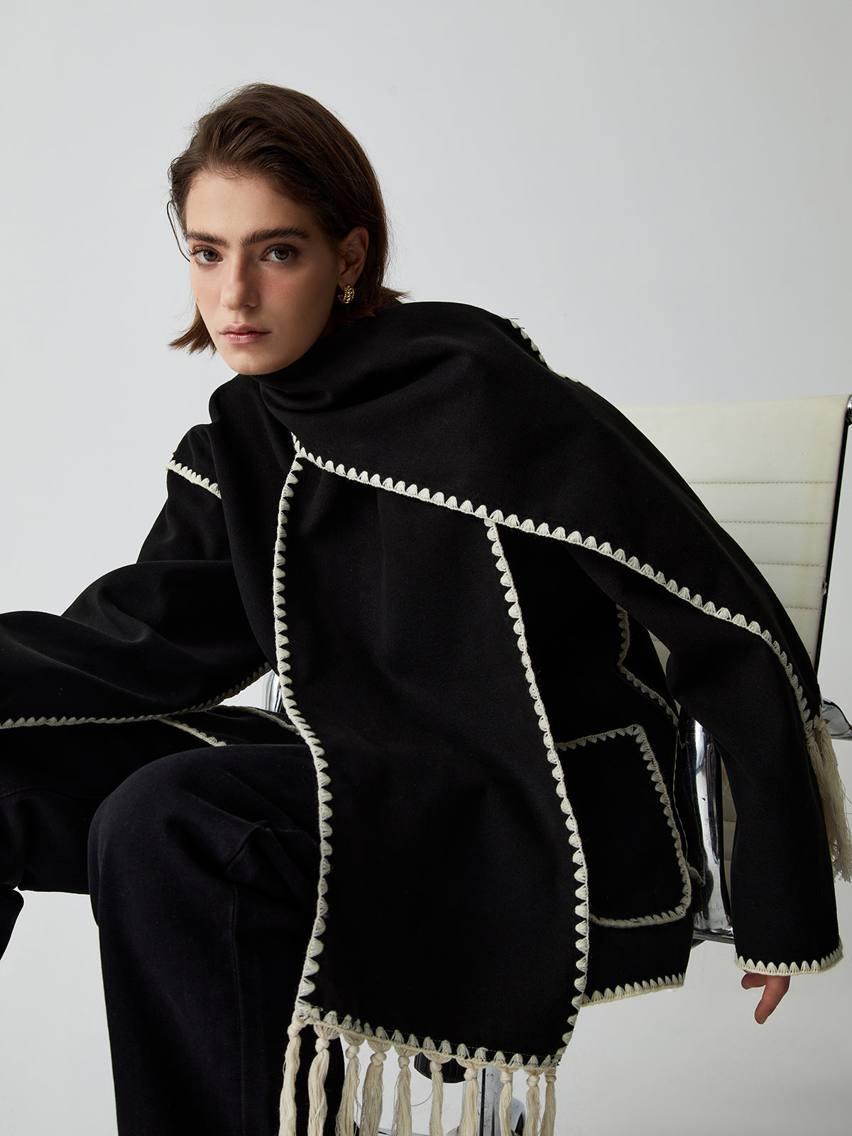 Serapha Overcoat Scarf