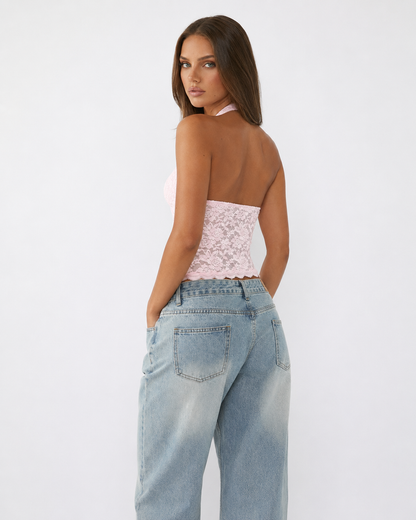 Top Halter in Pizzo It Girl