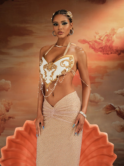 Top Armor a Triangolo con Catena Daxian