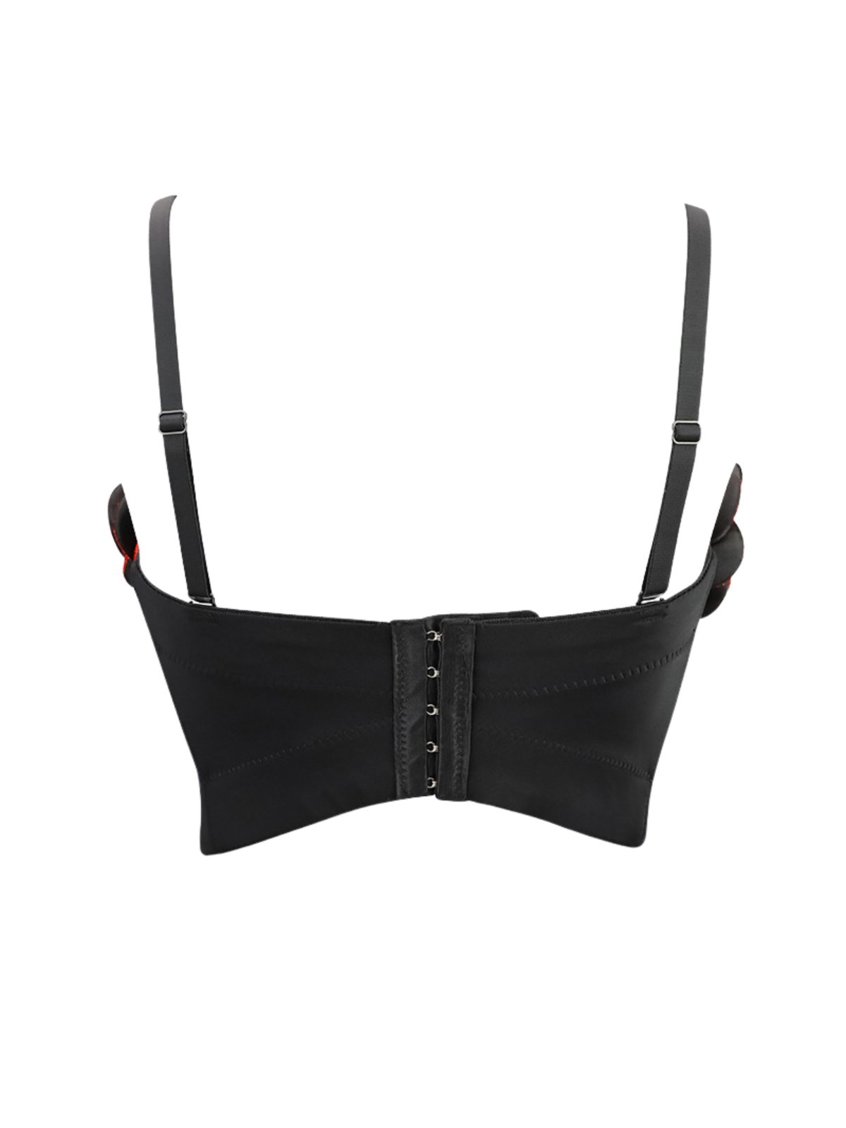 Top Bustier Fivika con Spaghetti e Fiori