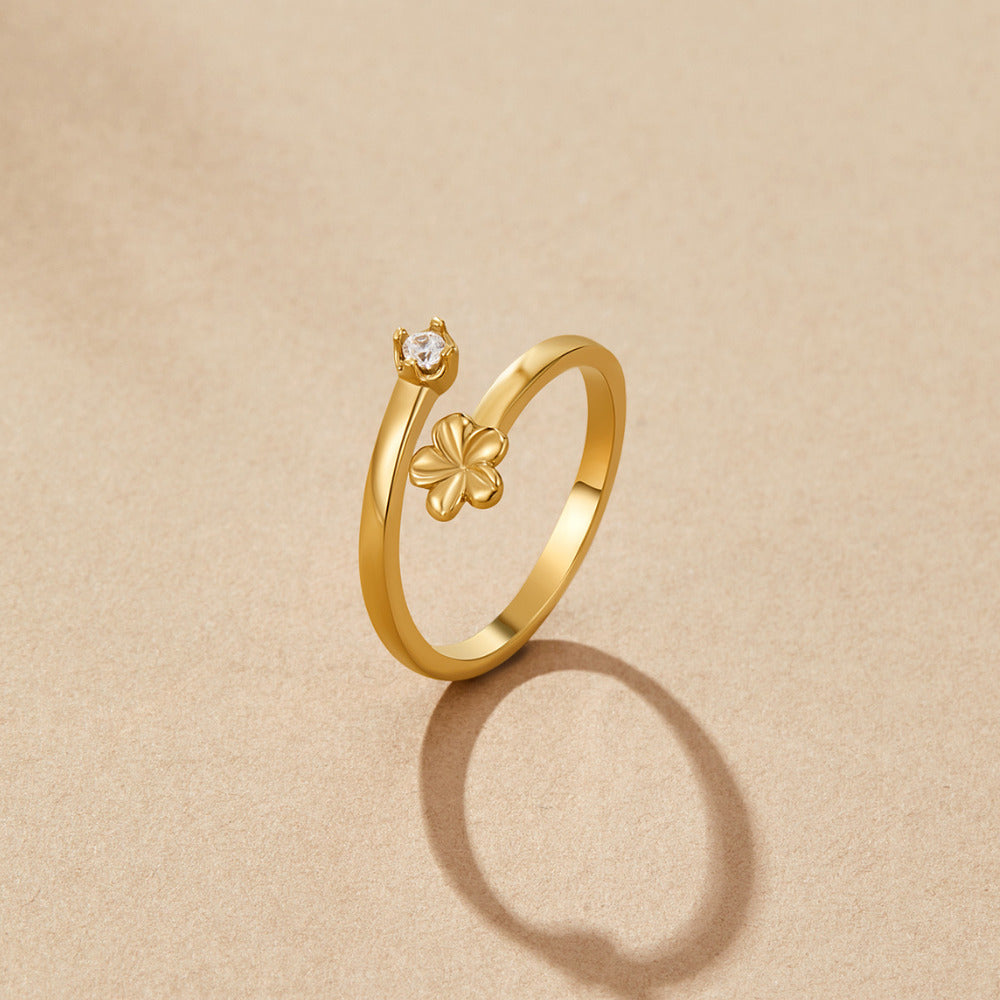 Anello Petalo Golden Bloom