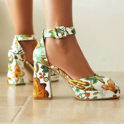 Kala Bloom Heels by Tacchi