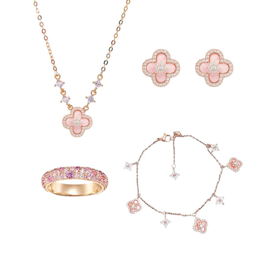 Set Rosé Sparkle Bloom