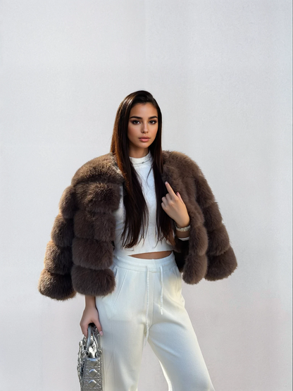 Eléna Faux Fur Jacket