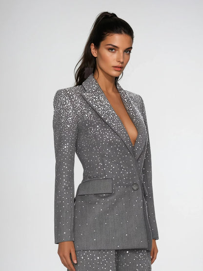 Set Blazer con Strass Kepleron