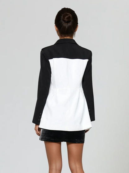 Blazer con Collo Piegato Lagrangex