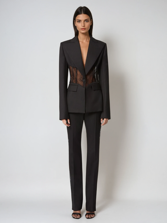 Blazer in Pizzo Lashanda