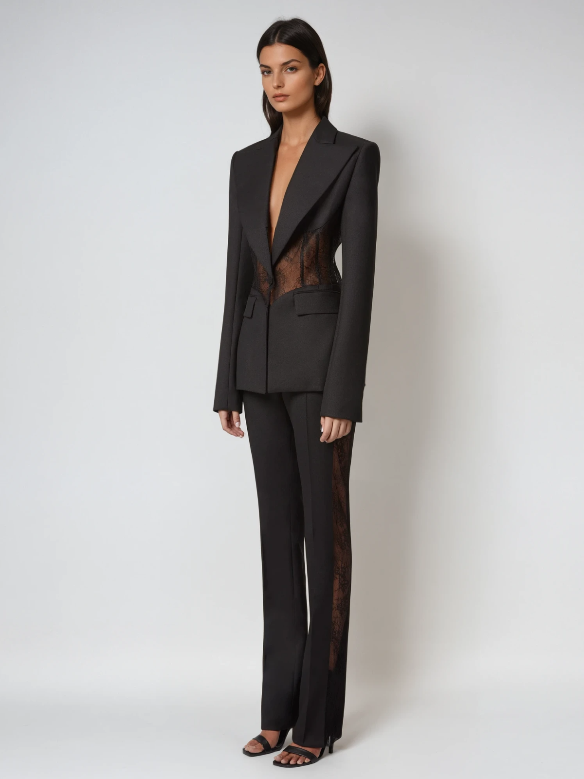 Blazer in Pizzo Lashanda
