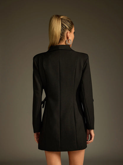 Blazer Lungo con Cintura Ludolf