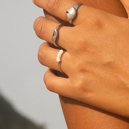 Anello Mini Perle