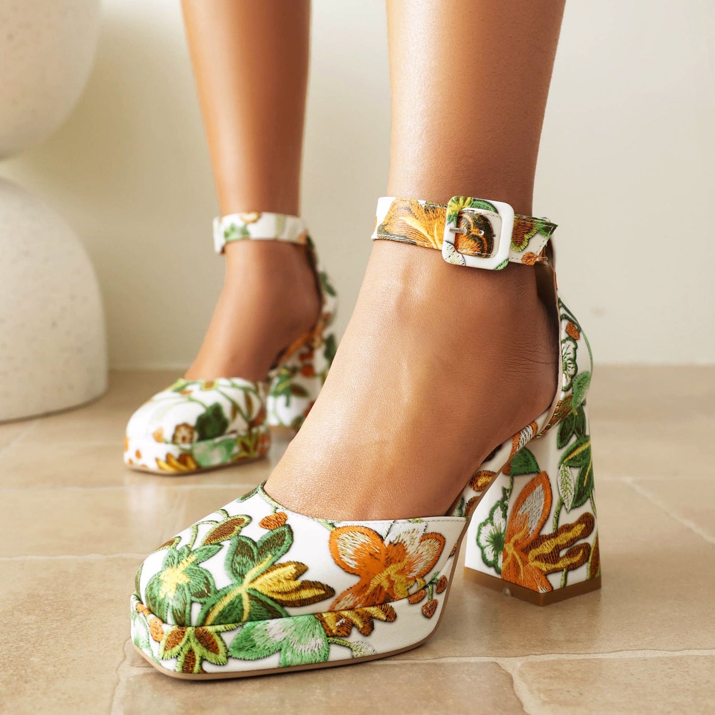 Kala Bloom Heels