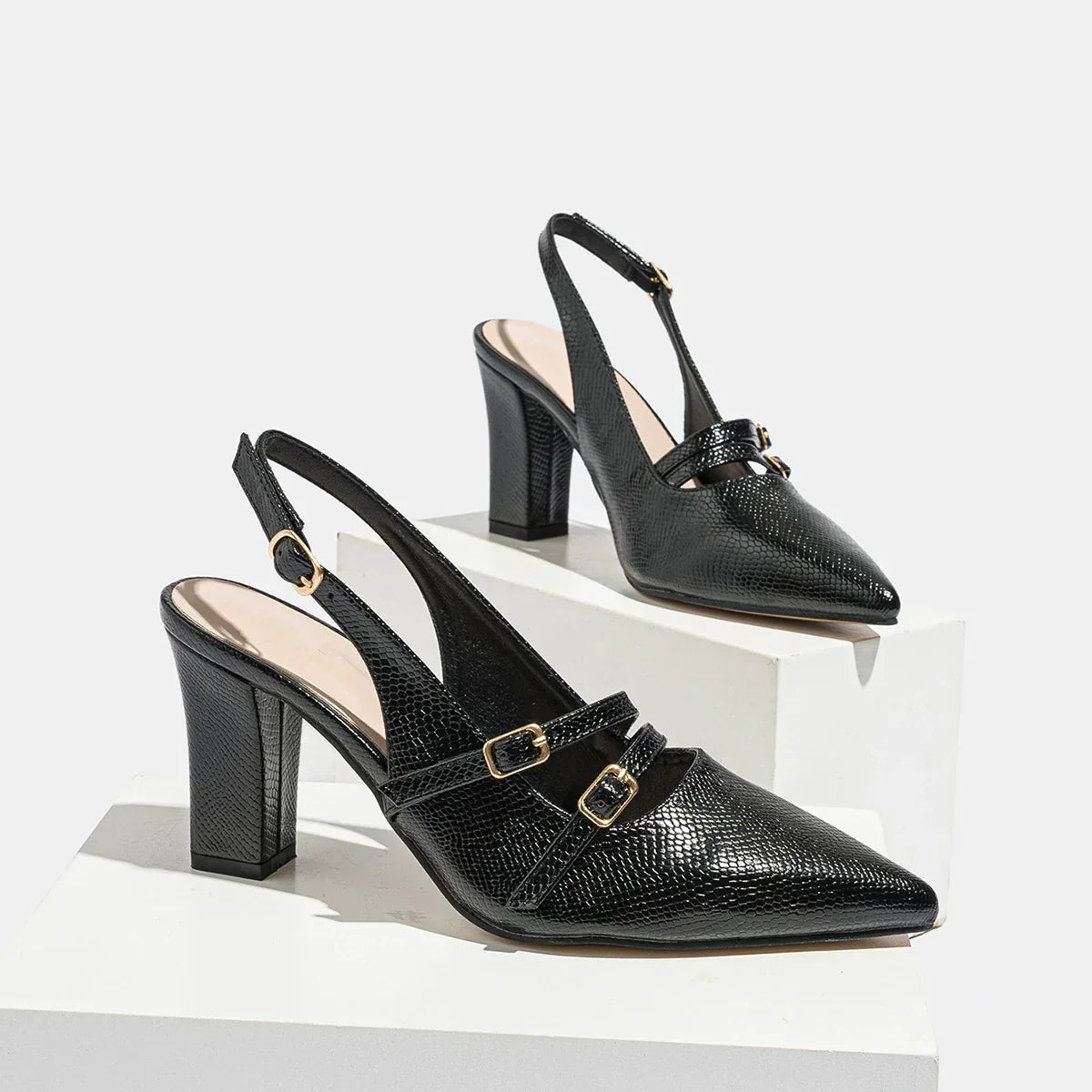 Camille Scarpe in Pelle con Texture