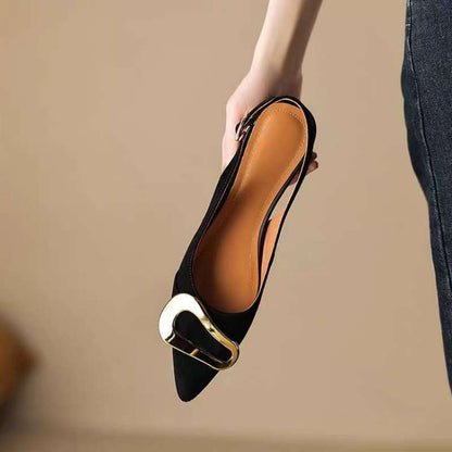 Elise Camoscio Slingback Mules