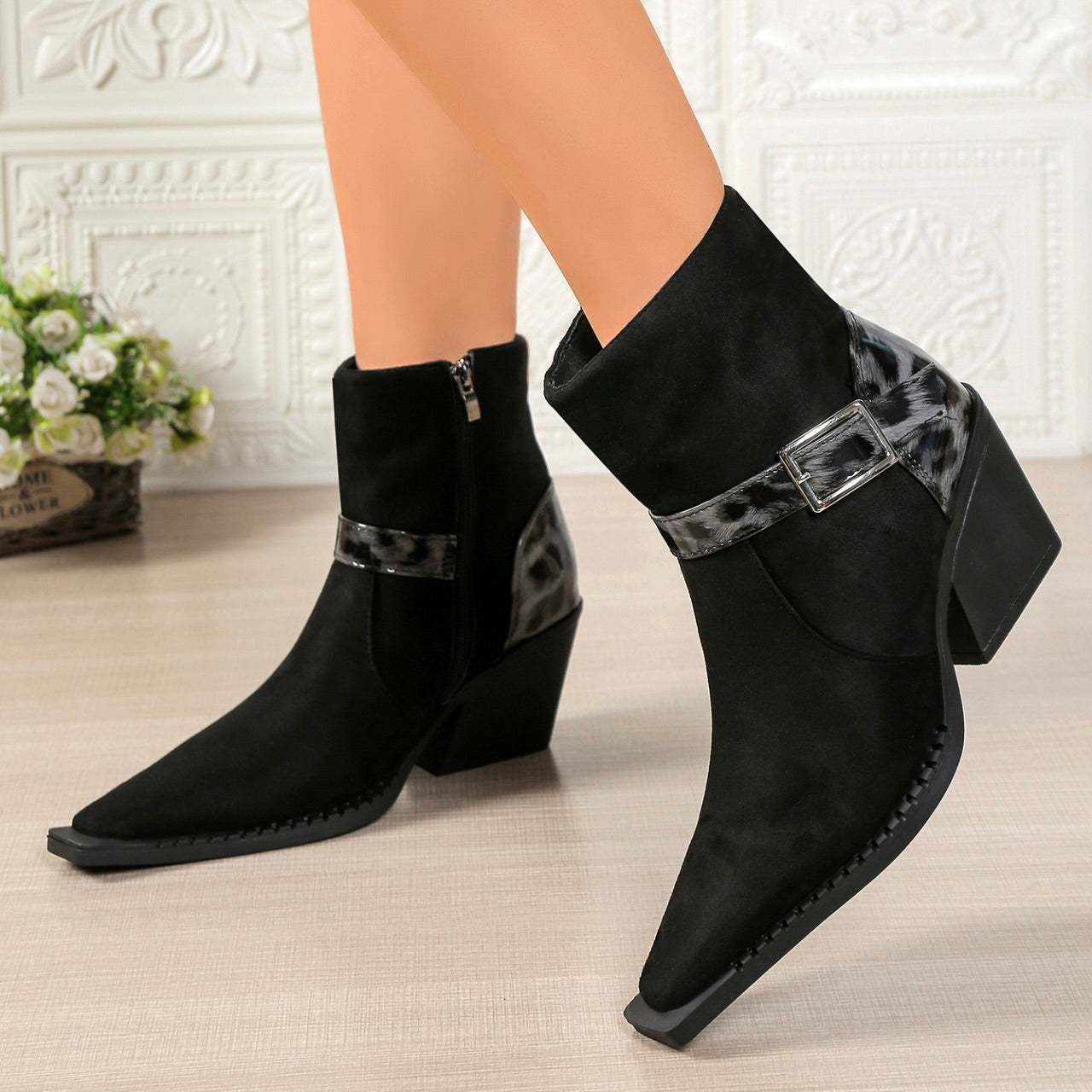 Odessa Boots with Straps