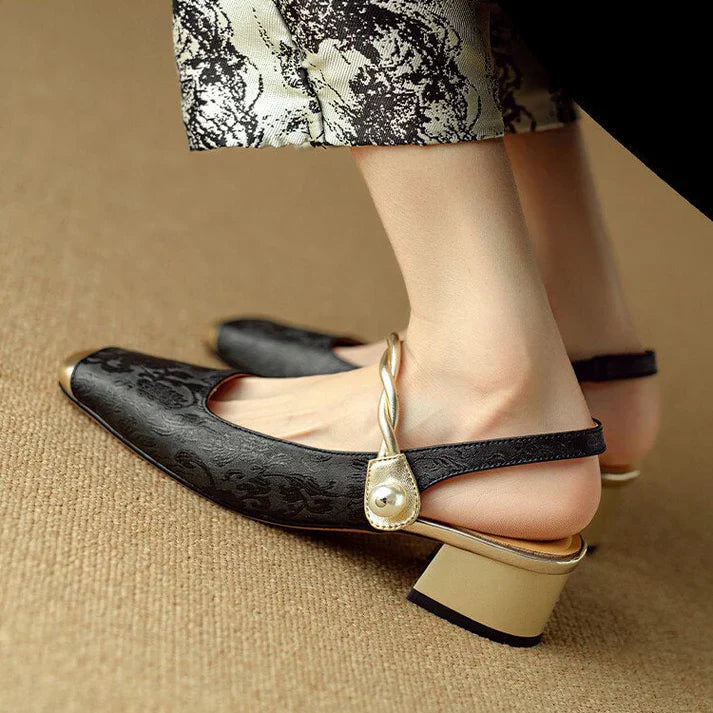 Elizabeth Low Heels
