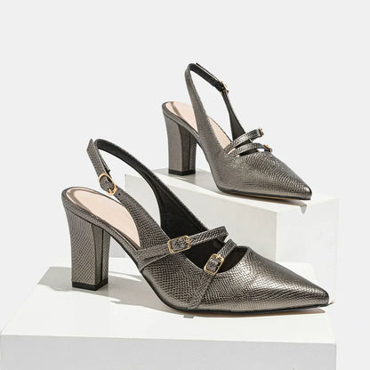 Camille Scarpe in Pelle con Texture