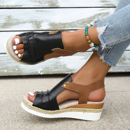 Catalina Sandals with Buckle