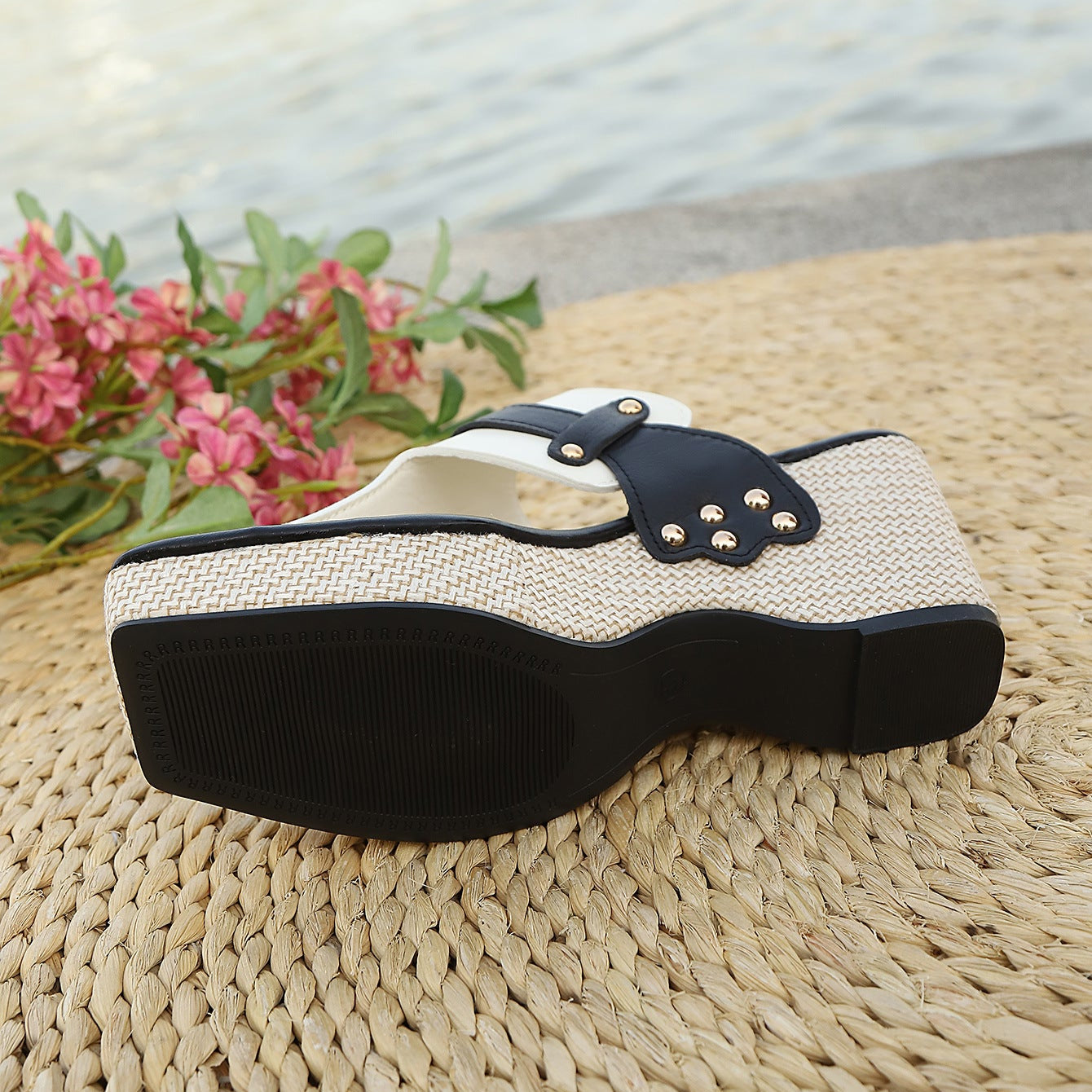 Evelina Slide Sandals